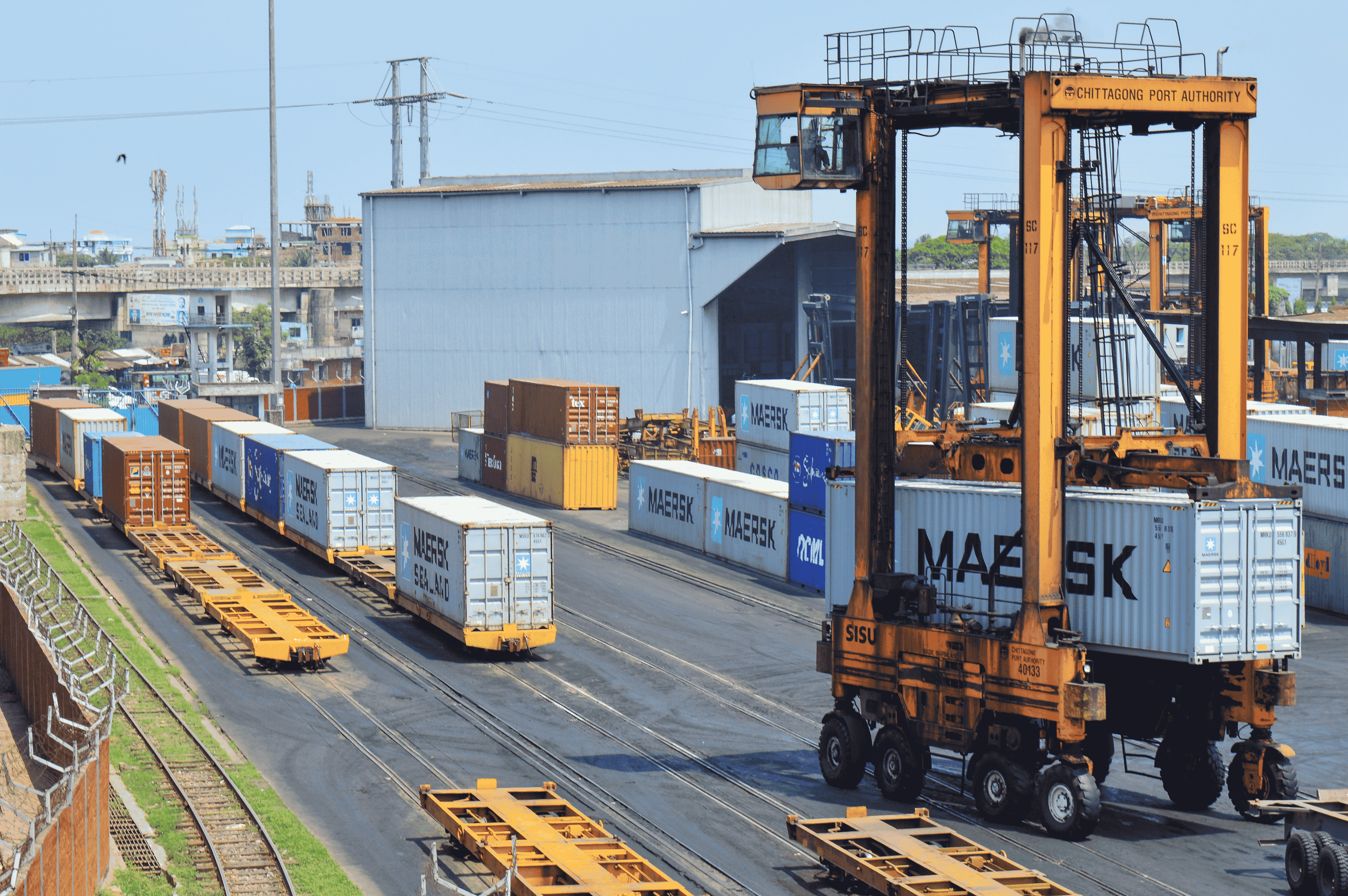 Chittagong port cargo terminal